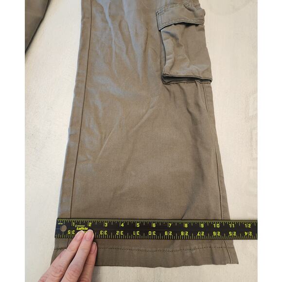 NWT PacSun Women's E-Waist Wide Leg Cargo Pants SZ Small Baggy - Picture 8 of 8